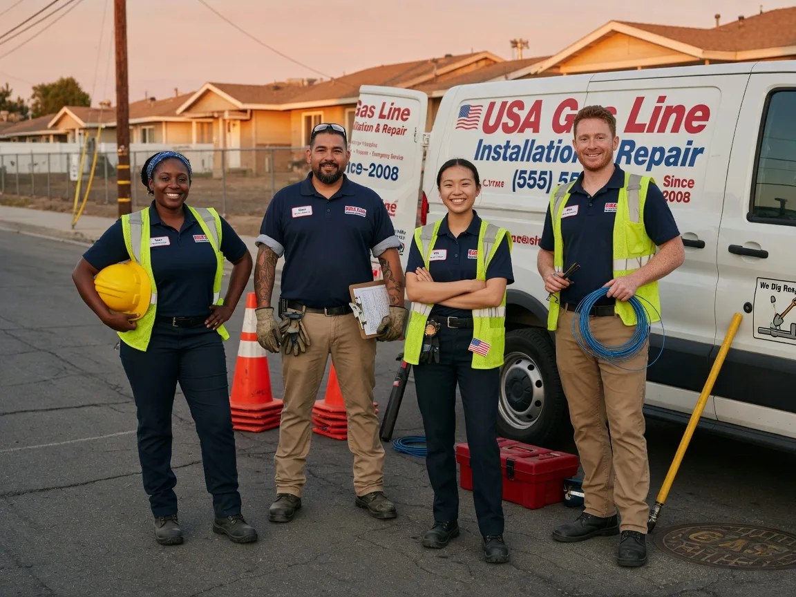 Gas Line Installation company in Byron, IL